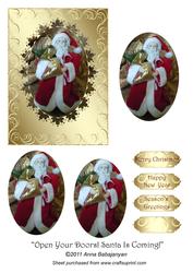 Open Your Doors! Santa is Coming!
