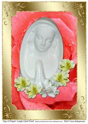 Say a Prayer Large Card Front