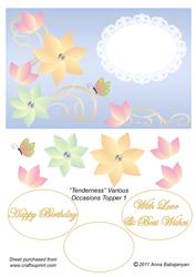 Tenderness Various Occasions Topper 1