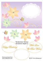 Tenderness Various Occasions Topper 2
