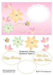 Tenderness Various Occasions Topper 3