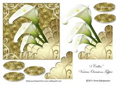 3 Callas Various Occasions Topper