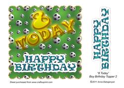 8 Today Boy Birthday Topper 2