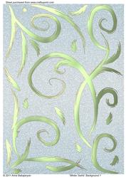 Winter Swirls Background 1