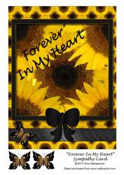 Forever in My Heart Sympathy Card