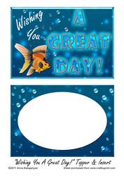 Wishing You a Great Day! Topper & Insert