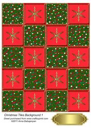 Christmas Tiles Background 1