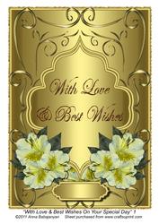 With Love & Best Wishes on Your Special Day 1