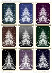 Peaceful Christmas Atc Cards Set 2