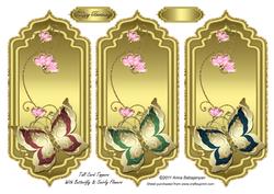 cup267533_96 - Tall Card Toppers with Butterfly & Swirly Flowers