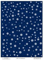 Let It Snow Christmas Background 1