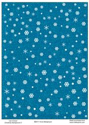 Let It Snow Christmas Background 2