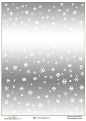 Let It Snow Christmas Background 11