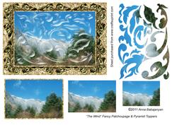 The Wind Fancy Patchoupage & Pyramid Toppers