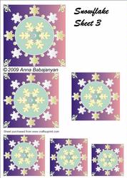 Snowflake Sheet 3