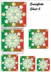 Snowflake Sheet 5