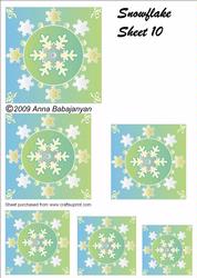 Snowflake Sheet 10