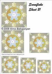 Snowflake Sheet 21