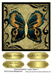 Zartonq Butterfly Large Topper 1