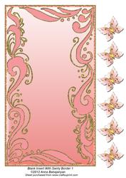 Blank Insert with Swirly Border 1