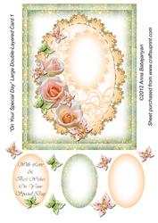 On Your Special Day Large Double-layered Card 1