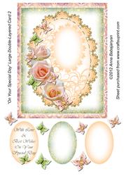 On Your Special Day Large Double-layered Card 2