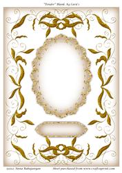 Tender Blank A4 Card 1