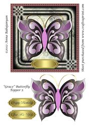 Grace Butterfly Topper 5