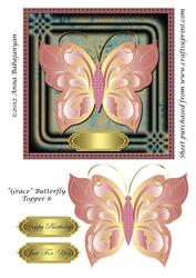Grace Butterfly Topper 8