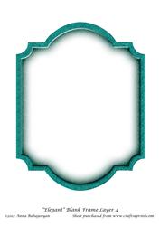 Elegant Blank Frame Layer 4