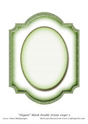 Elegant Blank Double Frame Layer 5