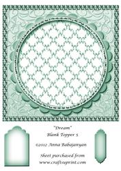 Dream Blank Topper 5
