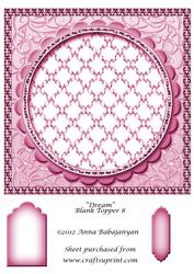 Dream Blank Topper 8