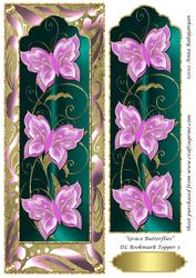 Grace Butterflies Dl Bookmark Topper 5