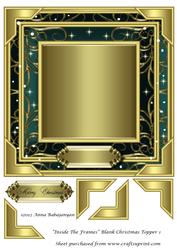 Inside the Frames Blank Christmas Topper 1