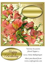 Various Occasions Floral Topper 2