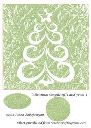 Christmas Simplicity Card Front 5