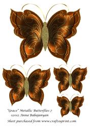 Grace Metallic Butterflies 7