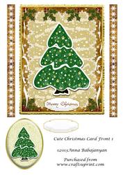 Cute Christmas Card Front 1