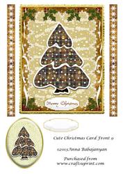 Cute Christmas Card Front 9