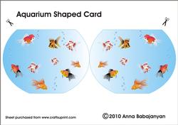Aquarium Shaped Card
