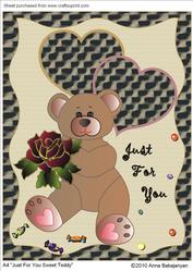 A4 Just For You Sweet Teddy