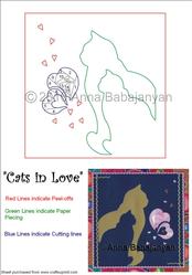 Cats in Love ( Iris Folding)