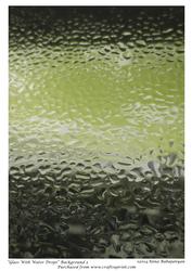 Glass with Water Drops Background 3