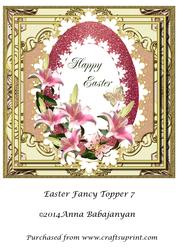 Easter Fancy Topper 7