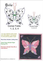 Cutie Butterfly ( Iris Folding )
