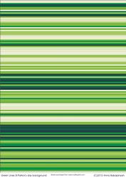 Green Lines St.patricks Day Background