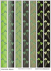 Shamrocks Ribbons