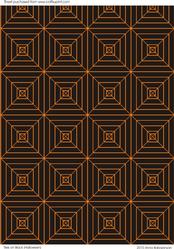 Tiles on Black (halloween)