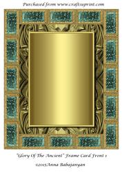 Glory of the Ancient Frame Card Front 1